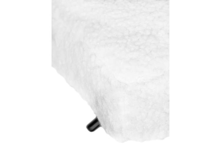 Стул барный DOBRIN LEO, белый букле (13)-6