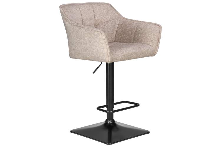 Стул барный DOBRIN RALF, бежевый твид (LEO26)-1