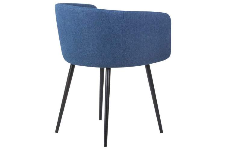 Стул обеденный DOBRIN ALINA, синяя ткань (LAR-106D-21)-3