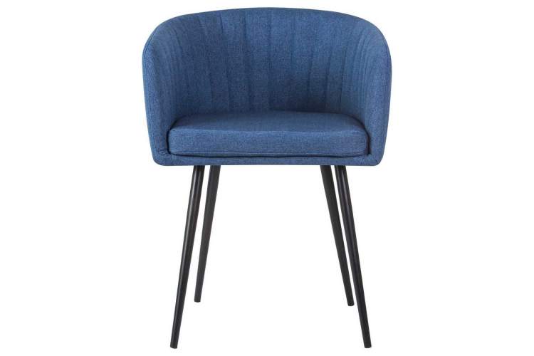 Стул обеденный DOBRIN ALINA, синяя ткань (LAR-106D-21)-5