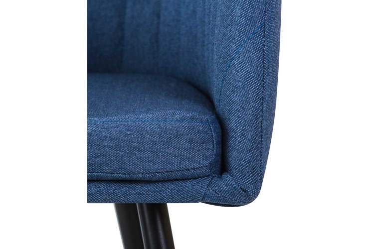 Стул обеденный DOBRIN ALINA, синяя ткань (LAR-106D-21)-6