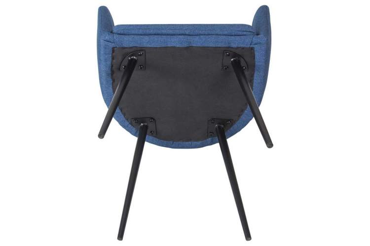 Стул обеденный DOBRIN ALINA, синяя ткань (LAR-106D-21)-7