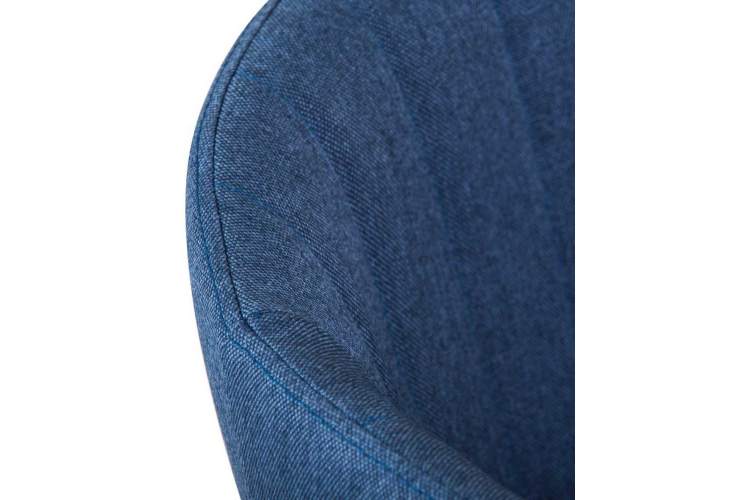 Стул обеденный DOBRIN ALINA, синяя ткань (LAR-106D-21)-8