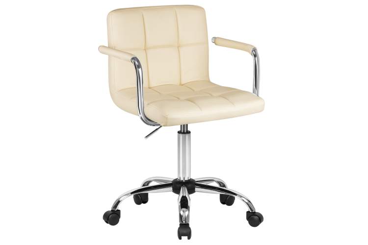 Набор 2 шт Офисное кресло для персонала DOBRIN TERRY, кремовый-1