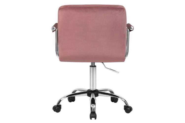 Офисное кресло для персонала DOBRIN TERRY, пудрово-розовый велюр (MJ9-32)-4