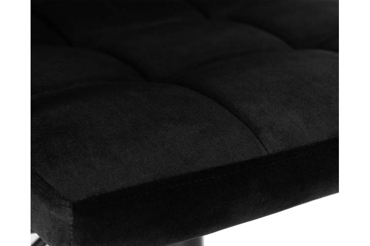 Набор 2 шт Офисное кресло для персонала DOBRIN TERRY BLACK, черный велюр (MJ9-101)-7