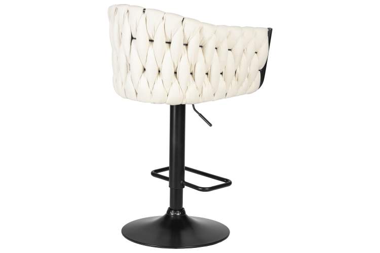 Набор 2 шт Стул барный DOBRIN LEON, кремовая ткань (LAR 275-33)-4