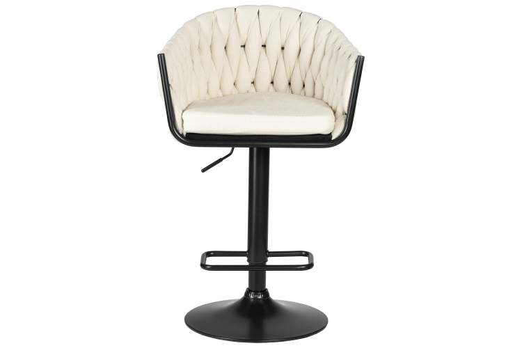 Набор 2 шт Стул барный DOBRIN LEON, кремовая ткань (LAR 275-33)-6