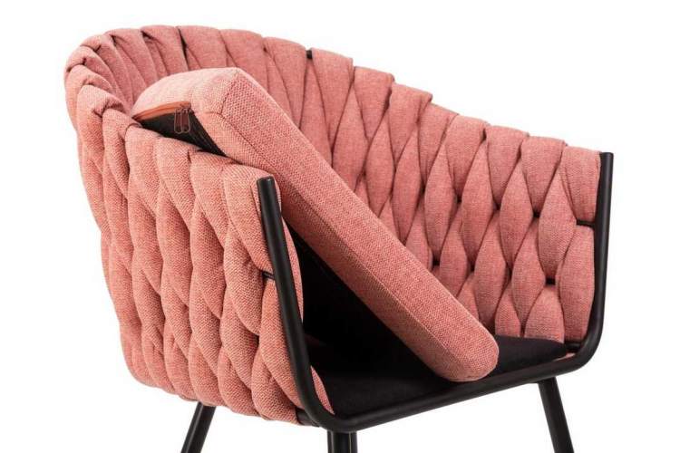 Стул обеденный DOBRIN MATILDA, розовая ткань (LAR 275-10)-6