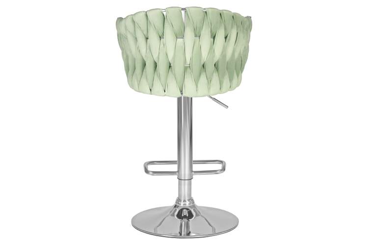 Набор 2 шт Стул барный DOBRIN MARCEL, пудрово-мятный велюр (MJ9-87)-5
