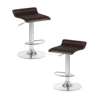Набор 2 шт Стул барный DOBRIN TOMMY, коричневый