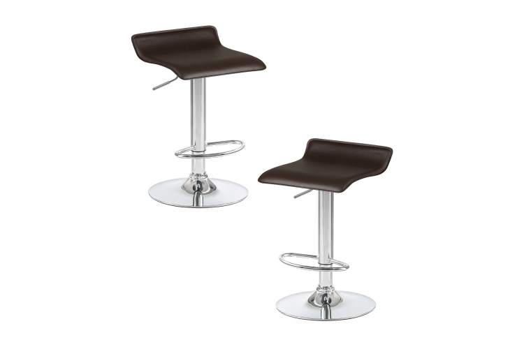 Набор 2 шт Стул барный DOBRIN TOMMY, коричневый