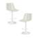 Набор 2 шт Стул барный DOBRIN TAILOR WHITE, белый PU