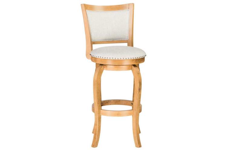 Стул барный DOBRIN VIVIAN BAR, бежевый, дуб-1