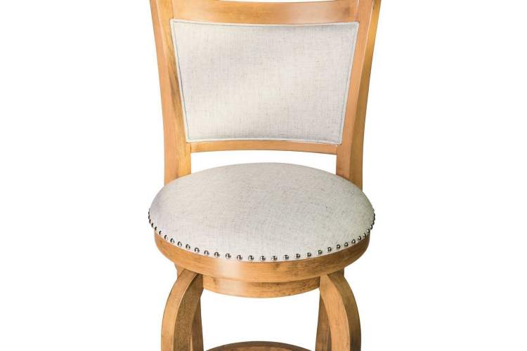 Стул барный DOBRIN VIVIAN BAR, бежевый, дуб-5