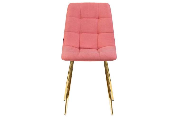 Стул обеденный DOBRIN ALEX, золотые ножки, розовая ткань (UF860-05B)-5
