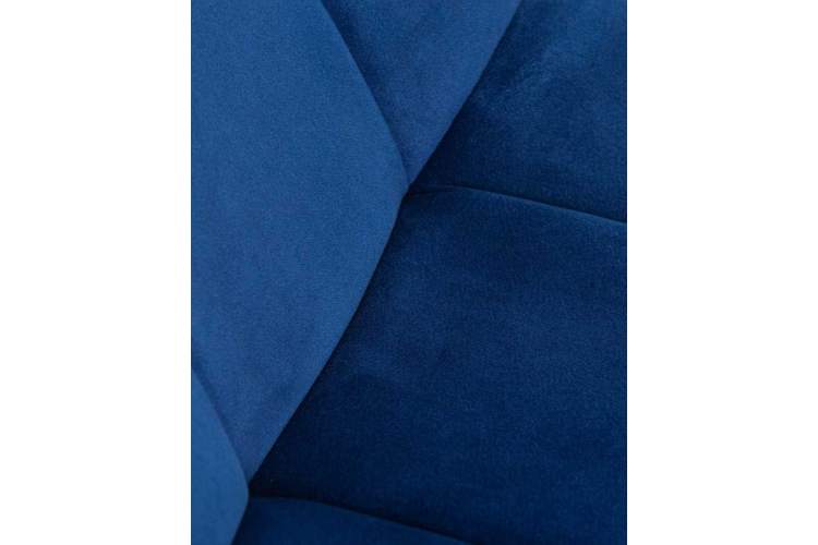 Стул обеденный DOBRIN ALEX, золотые ножки, темно-синий велюр (V108-67)-9