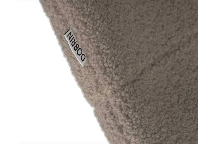 Стул обеденный DOBRIN MILO, черные ножки, бежевый букле (UF992-04)-6