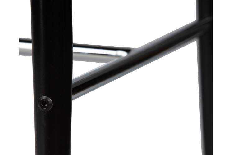 Набор 2 шт Стул барный DOBRIN CHRISTIAN'75, черные ножки, зеленый велюр (V108-64)-9