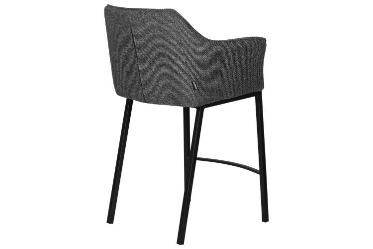 Набор 2 шт Стул барный DOBRIN LUCAS COUNTER, серая ткань (F-22)-4