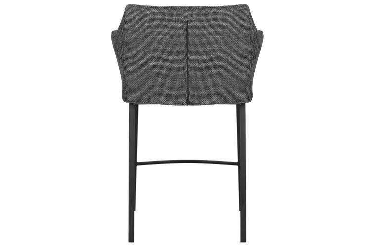 Набор 2 шт Стул барный DOBRIN LUCAS COUNTER, серая ткань (F-22)-5