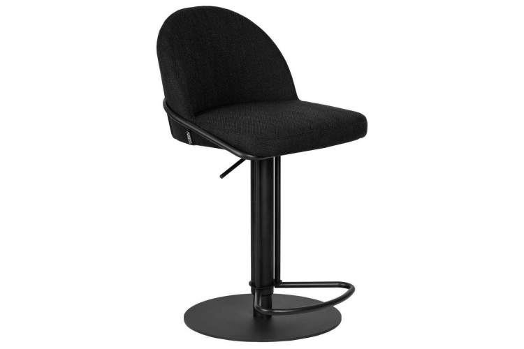Стул барный DOBRIN OLIVER, черная ткань (SLR-10)-1