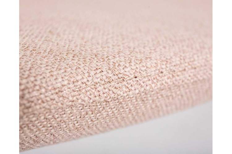 Кресло дизайнерское DOBRIN SWAN, бежевая ткань IF1, золотое основание-7