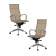 Набор 2 шт Офисное кресло для персонала DOBRIN CARTER, бежевый (22039)