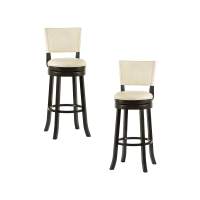 Набор 2 шт Стул барный DOBRIN JOHN BAR, капучино, кремовый