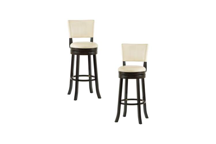 Набор 2 шт Стул барный DOBRIN JOHN BAR, капучино, кремовый