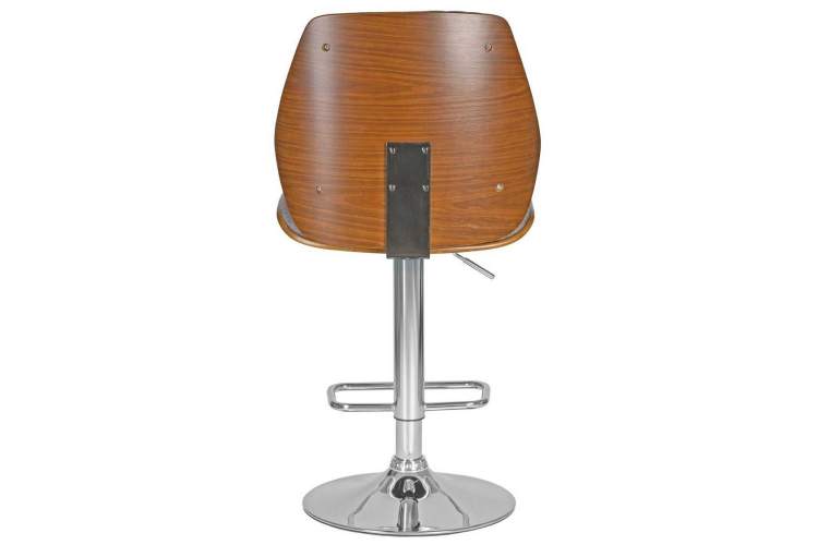 Стул барный DOBRIN PETER, серая ткань AAA 001-4