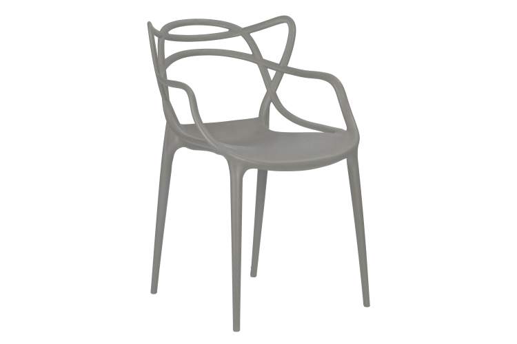 Набор 4 шт Стул обеденный DOBRIN MASTERS, светло-серый (GR-01)