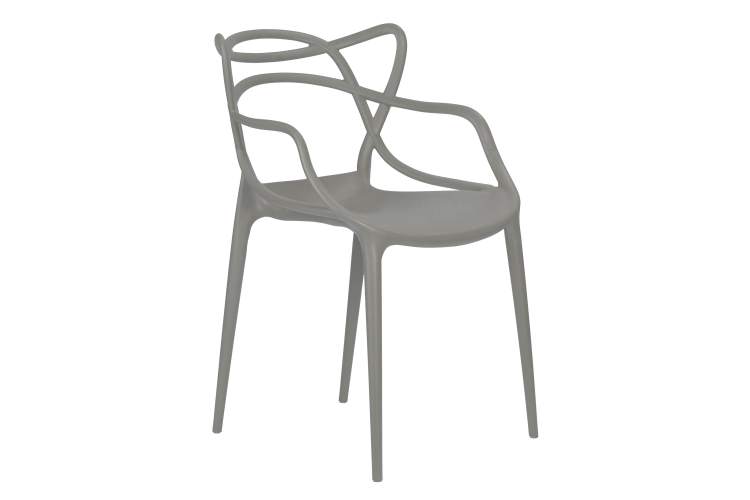 Набор 4 шт Стул обеденный DOBRIN MASTERS, светло-серый (GR-01)-1