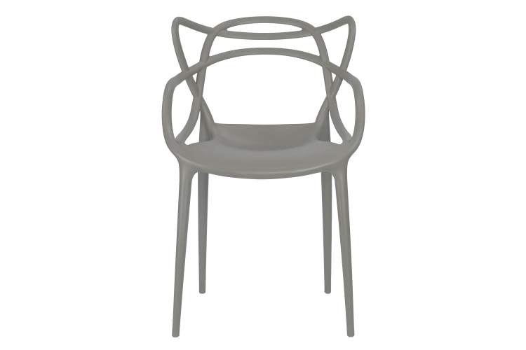 Набор 4 шт Стул обеденный DOBRIN MASTERS, светло-серый (GR-01)-5