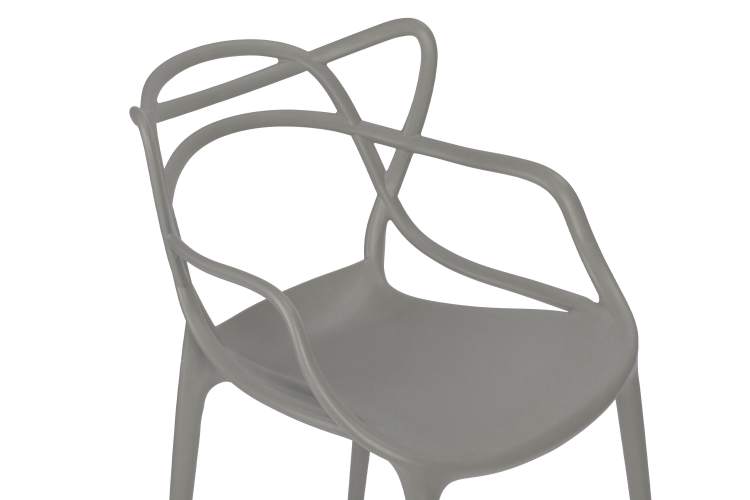 Набор 4 шт Стул обеденный DOBRIN MASTERS, светло-серый (GR-01)-6