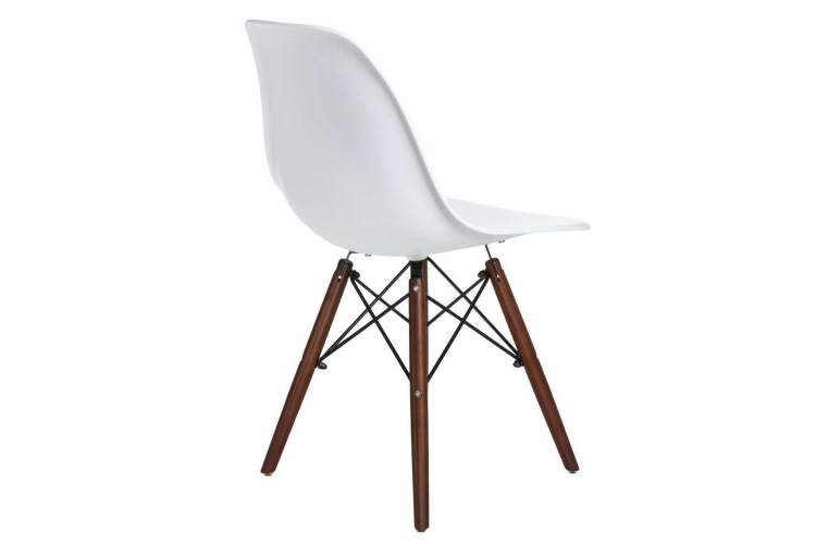 Стул обеденный LMZL-PP623, ножки тёмный бук, цвет сиденья белый-3