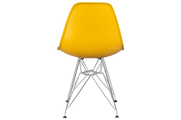 Набор 4 шт Стул обеденный DOBRIN DSR, ножки хром, цвет горчичный (Y-03)-5