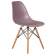 Набор 4 шт Стул обеденный DOBRIN DSW, ножки светлый бук, цвет сиреневый (P-04)
