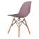 Набор 4 шт Стул обеденный DOBRIN DSW, ножки светлый бук, цвет сиреневый (P-04)