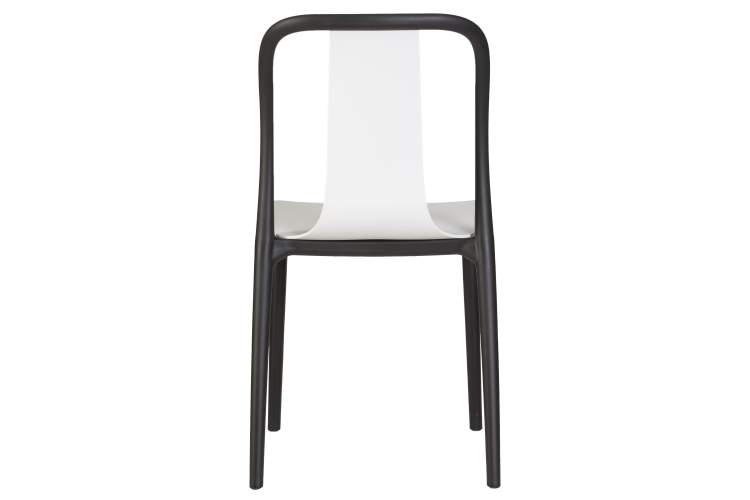 Набор 4 шт Стул обеденный DOBRIN ADAM, черный/белый-5