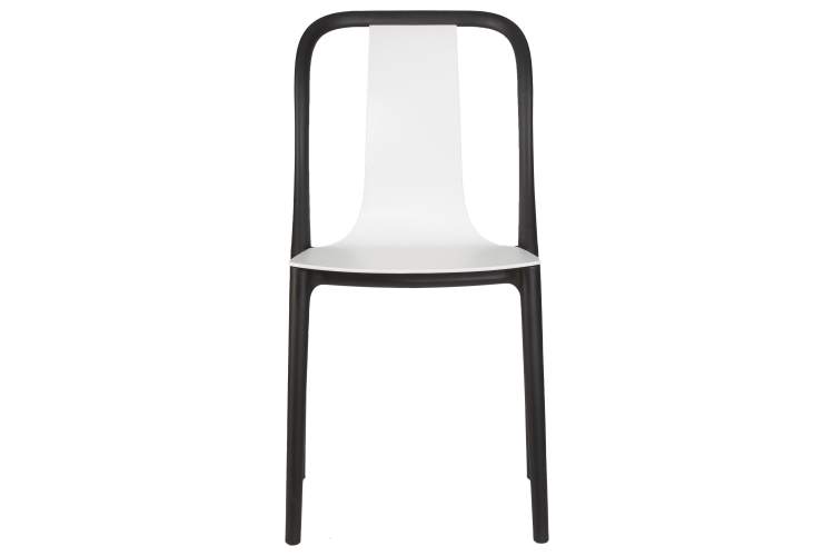 Набор 4 шт Стул обеденный DOBRIN ADAM, черный/белый-6