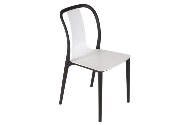 Набор 4 шт Стул обеденный DOBRIN ADAM, черный/белый-7