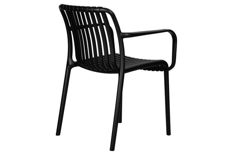 Стул обеденный DOBRIN WALTER ARM, черный (B-03)-3