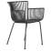 Набор 4 шт Стул обеденный DOBRIN ROSS, темно-серый (GR-04) без подушки