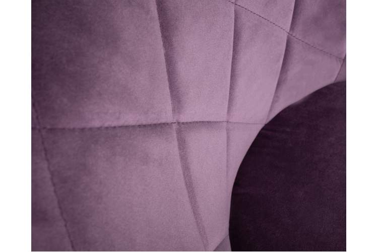 Набор 2 шт Стул барный DOBRIN LOGAN BLACK, пудрово-сиреневый велюр (MJ9-52)-8