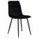 Набор 4 шт Стул обеденный DOBRIN CHILLY, Черный Holland 75, основание черное