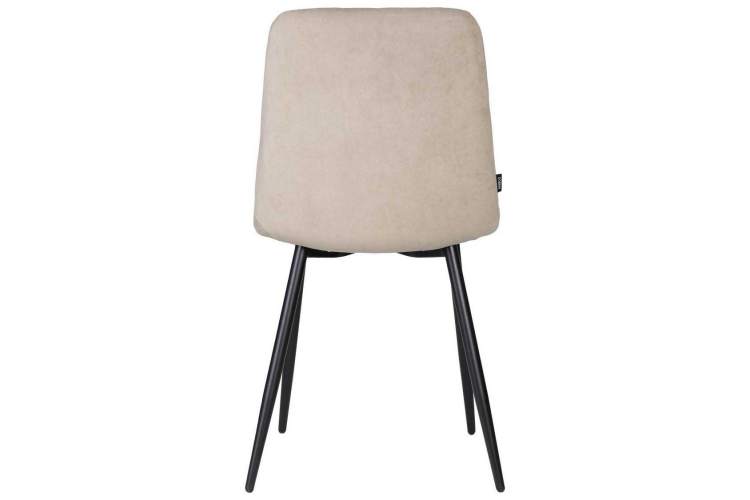 Стул обеденный DOBRIN CHILLY ROMBO, Капучино Simple 05, основание черное-4