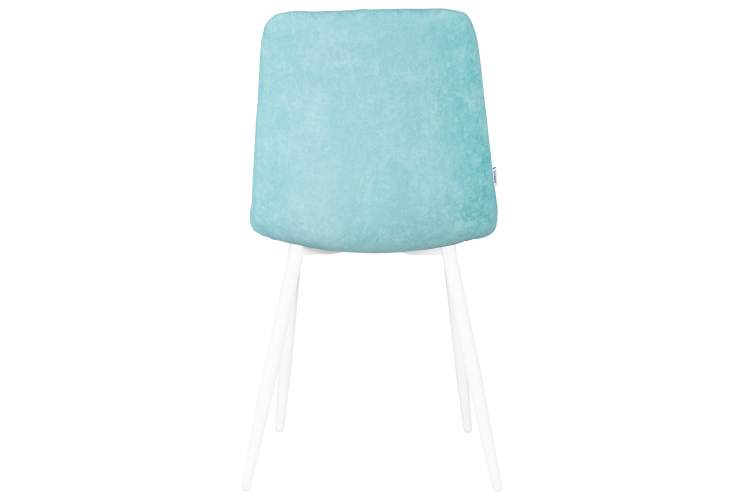 Набор 4 шт Стул обеденный DOBRIN CHILLY ROMBO, Тиффани Simple 51, основание белый-5