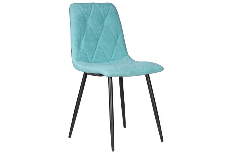 Набор 4 шт Стул обеденный DOBRIN CHILLY ROMBO, Тиффани Simple 51, основание черное-1