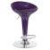 Набор 2 шт Стул барный DOBRIN BOMBA, фиолетовый металлик